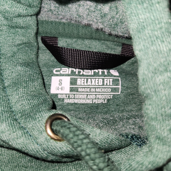 ⭐️Women’s Carhartt Hoodie – Size Small | Cozy Green - Picture 4 of 9